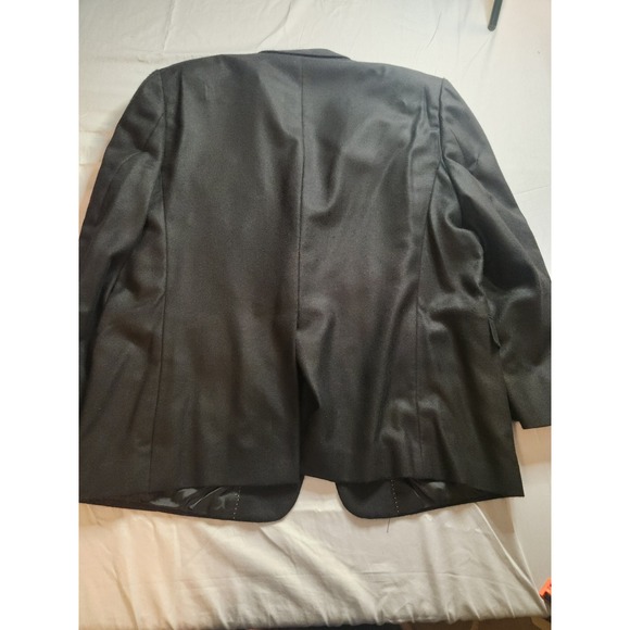 Mint 100% Cashmere Hart Schaffner Marx Gold Trumpet Men's Suit Jacket Blazer 50R - Picture 2 of 10